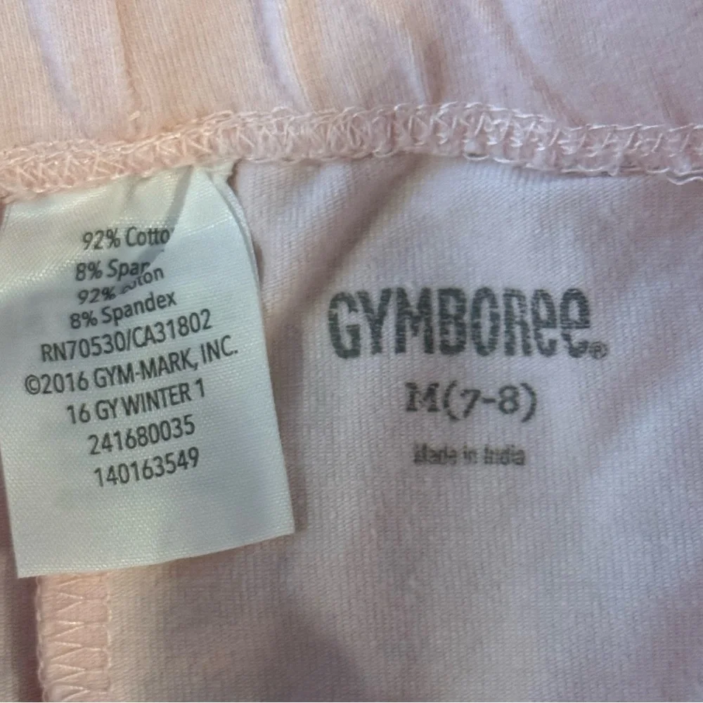 Gymboree Pink Leggings Girls Size M